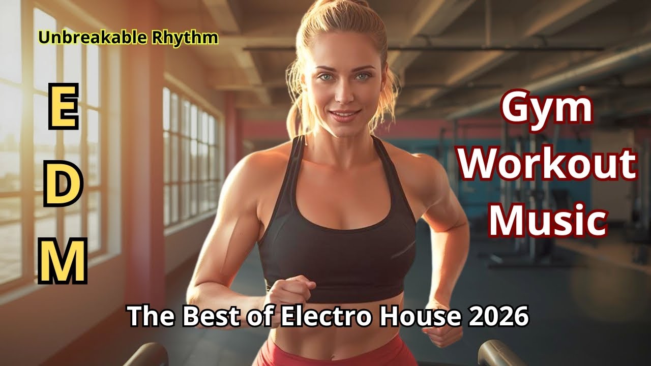 EDM | Gym Workout Music | Electro House 2026 | Unbreakable Rhythm | Fitness Motivation