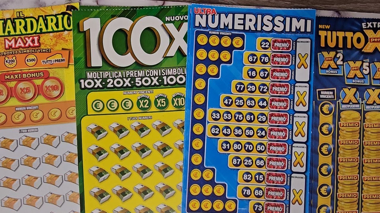 Gratto tutti i biglietti da 20 moltiplicati per 3!