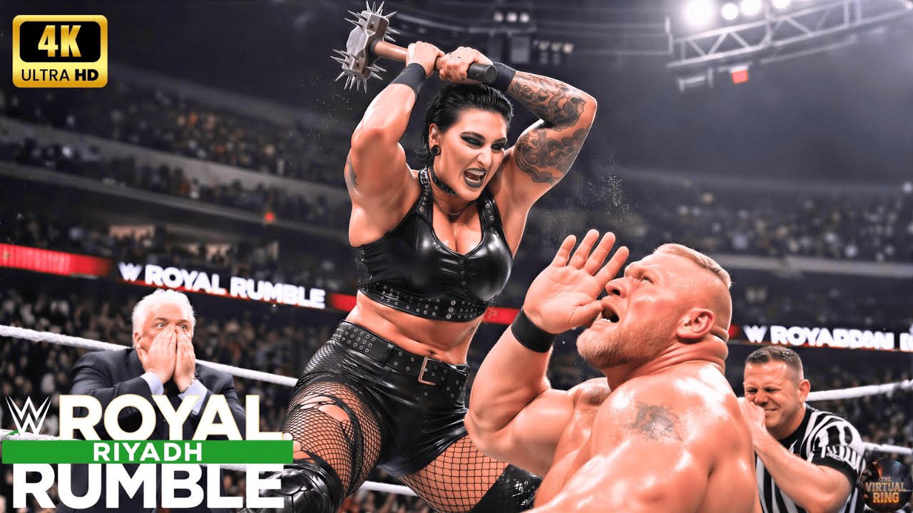 RHEA RIPLEY vs BROCK LESNAR • ROYAL RUMBLE • JANUARY 27, 2026 👹 #rhearipley #brocklesnar