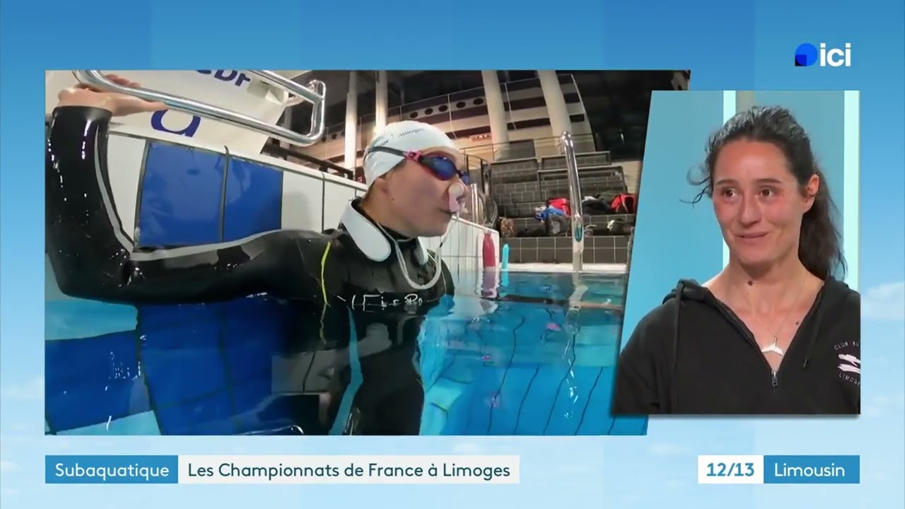 2025 05 28   FFESSM   Nat   CDF multi Limoges   Invite   12 13 france3