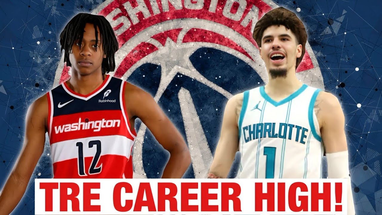 Wizards Lose A CLOSE ONE To The Hornets... TRE JOHNSON IS A STUD!!!