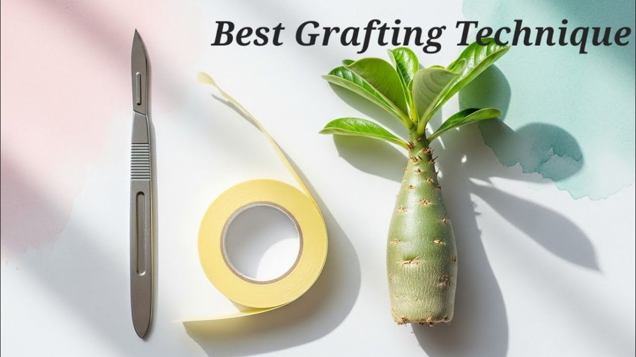 Master Adenium Desert Rose Plant Grafting  | Get Unique Flower Patterns This Year 