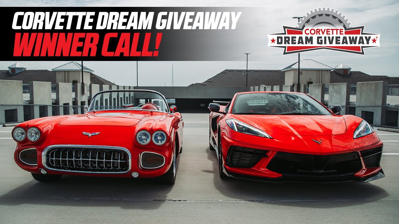 2020 Corvette Dream Giveaway WINNERS CALL! Find out who WON this year!