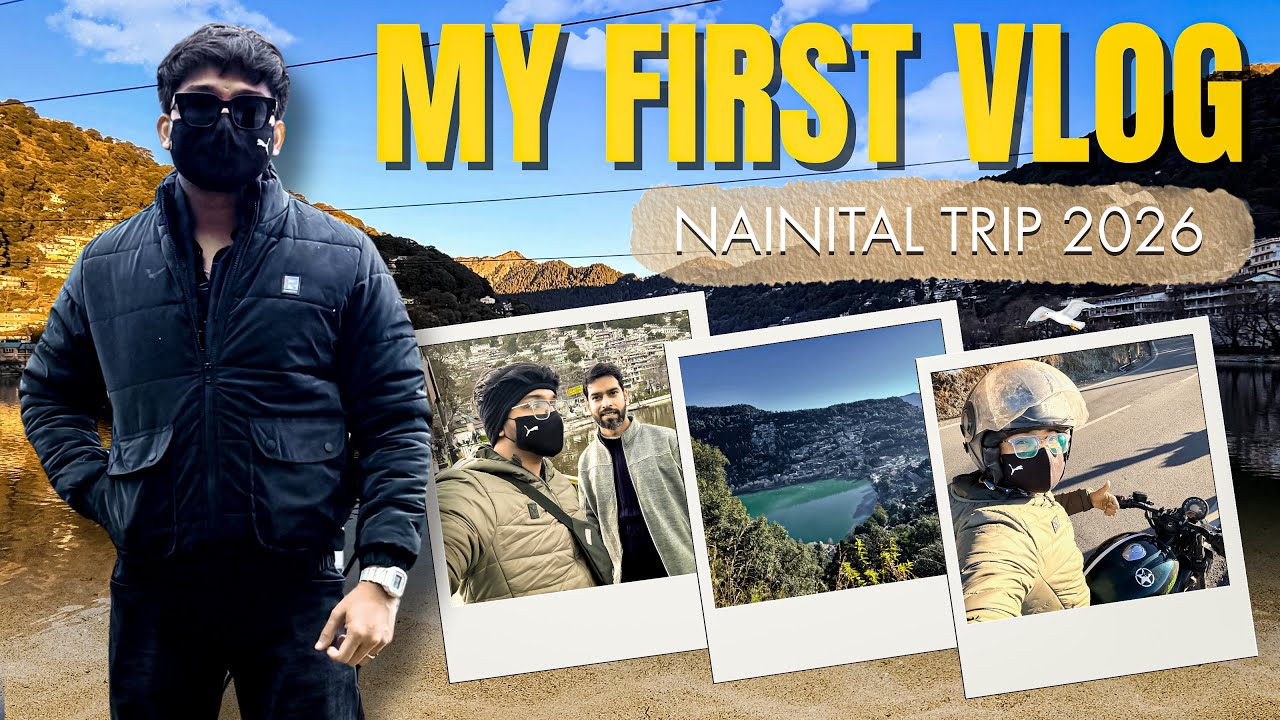 My First Vlog | Nainital Trip 2026 | Finally Started Youtube ❤️ #firstvlog #nainitalvlog #2026 