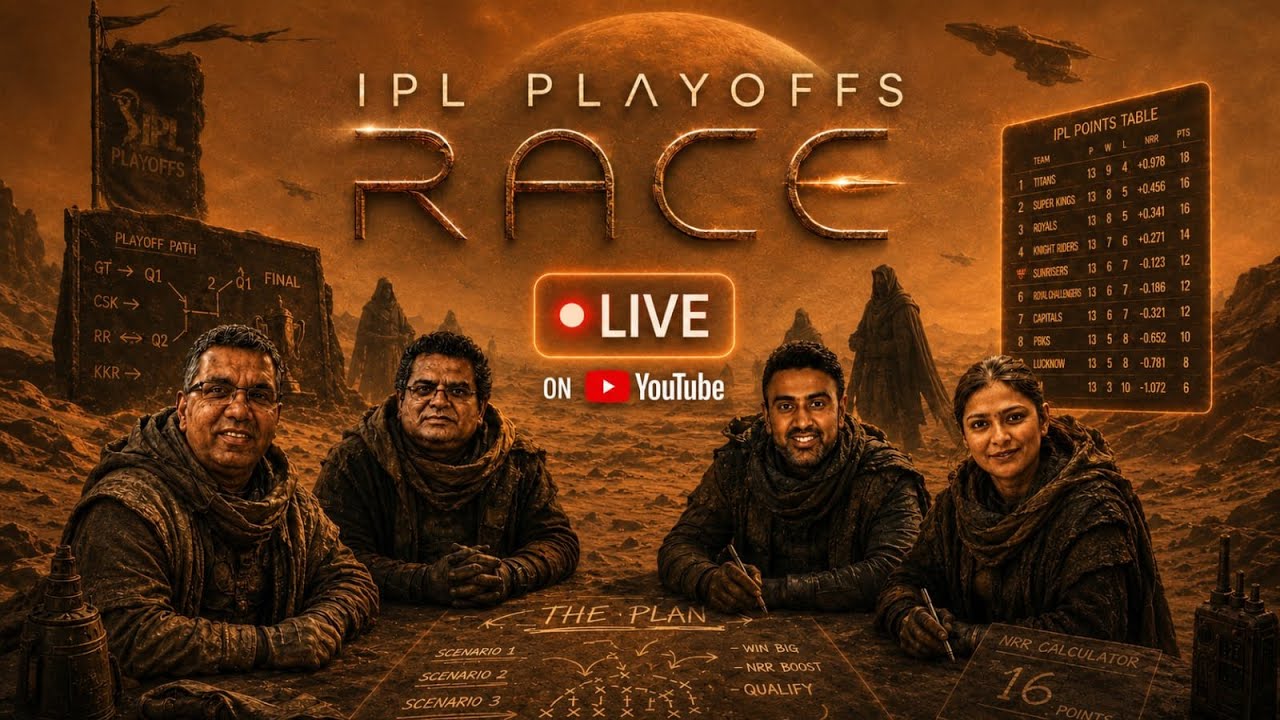 IPL Playoffs Race | Blockbuster Debate