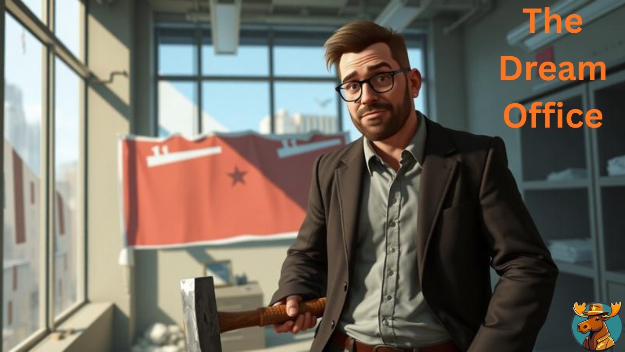 The Dream Office : You give the plants energy drinks?!?!?