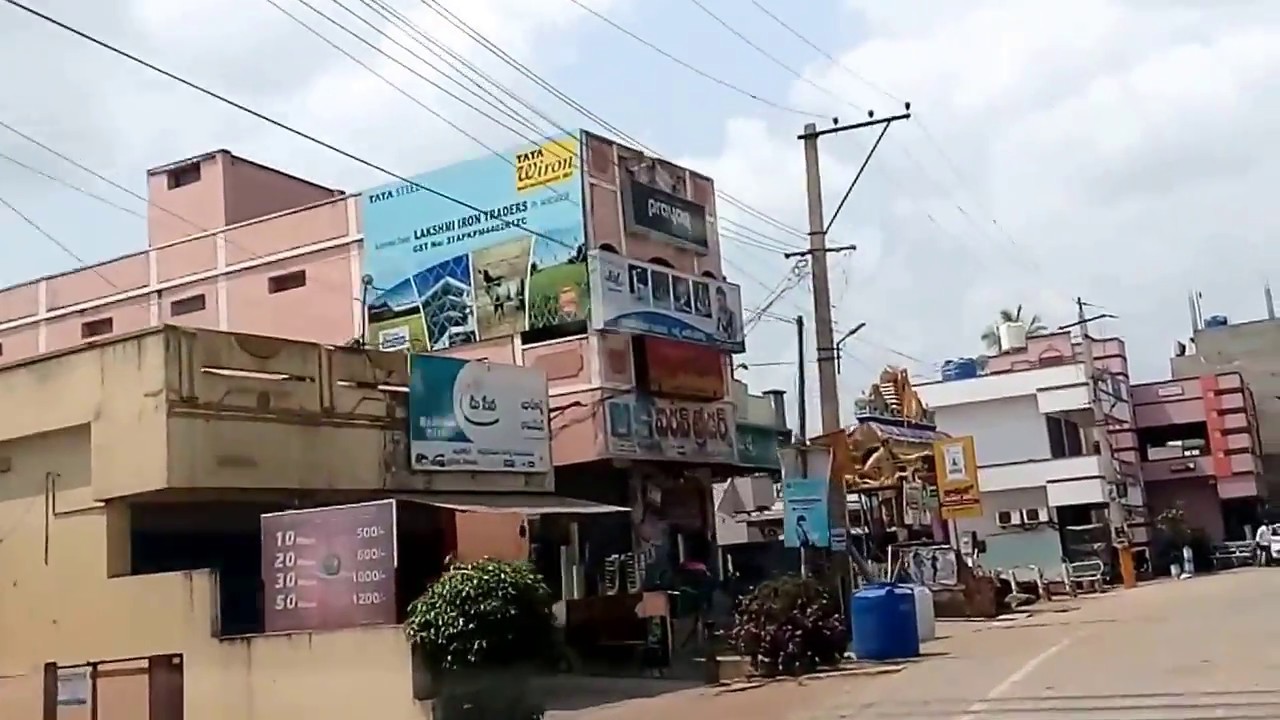 Velpuru Village at Tanuku Area Present Position as on 04.04.2018 on Attili to Tanuku Road-AP-India