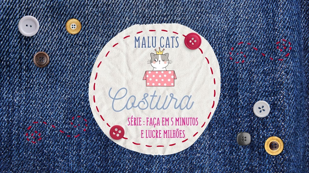 ✂️ Aula 9 (Porta Kit Manicure) - FAÇA EM 5 MINUTOS E VENDA MUITO! Peças de TECIDO Super Fáceis!