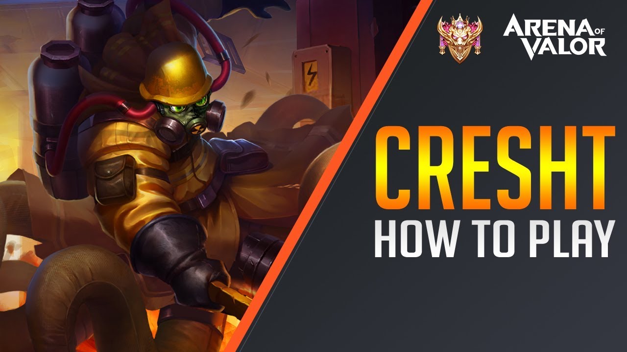 How to Play & Counter Cresht | NA No.1 Player Arena of Valor Cresht Guide