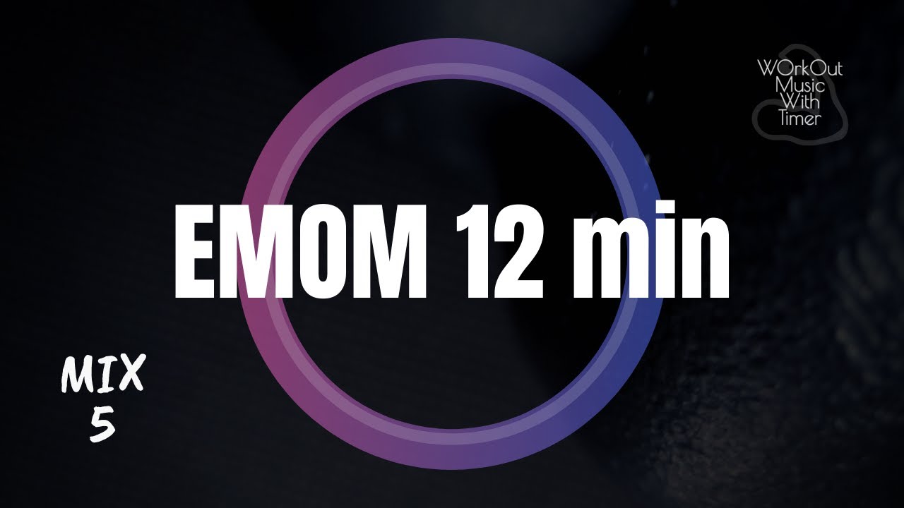 Workout Music With Timer - EMOM 12 min - Mix 41