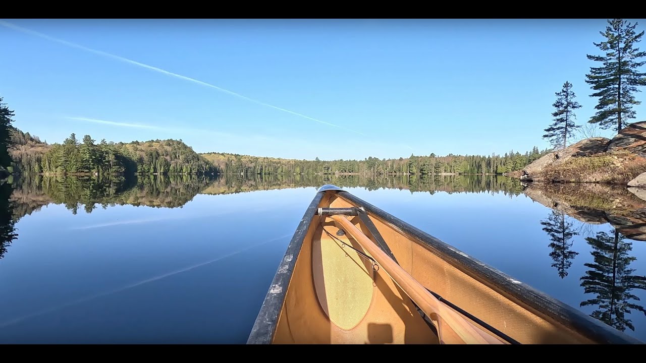 Ice-Out 2023 part 2, Algonquin fishing loop, Cuts like a knife!