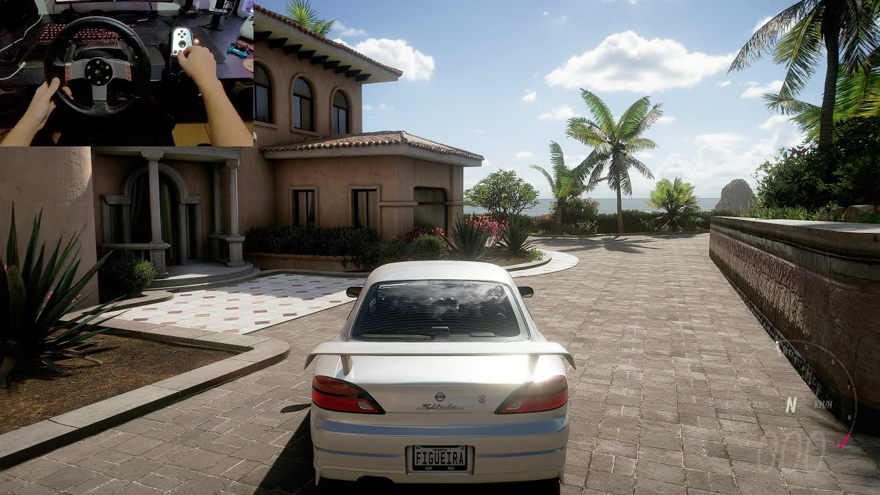 600HP Nissan Silvia S15 | Forza Horizon 5 | Gameplay Volante Logitech G27