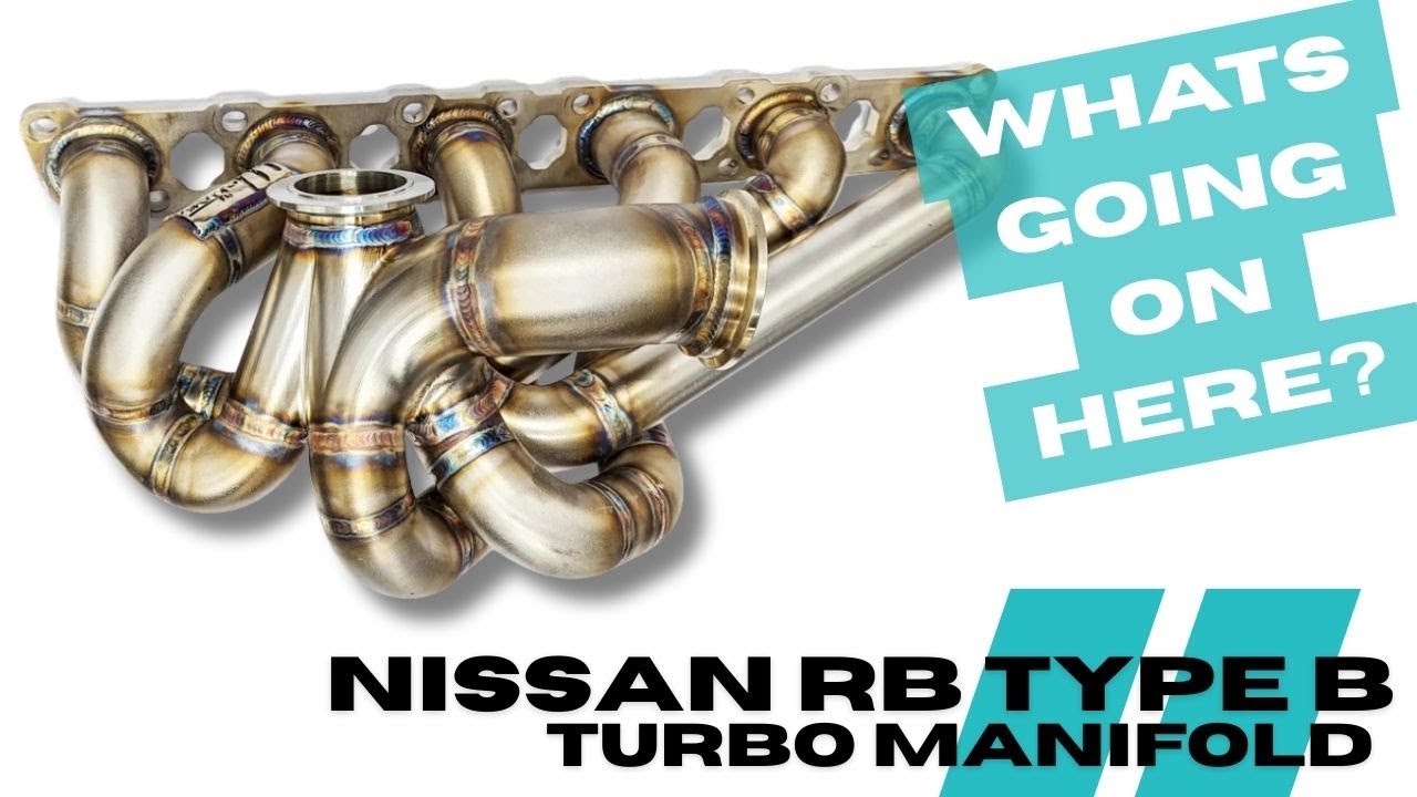 Nissan RB Type B Turbo Manifold - Hand Made in the UK by Walton Motorsport