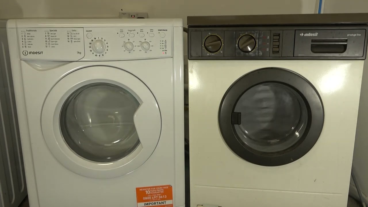 Spin Race - 1987 Indesit vs 2023 Indesit Spin Only