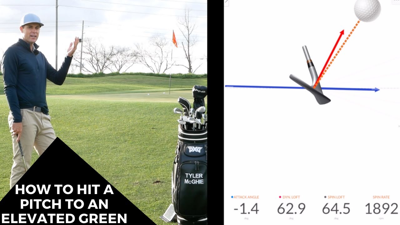 HOW TO HIT A PITCH TO AN ELEVATED GREEN