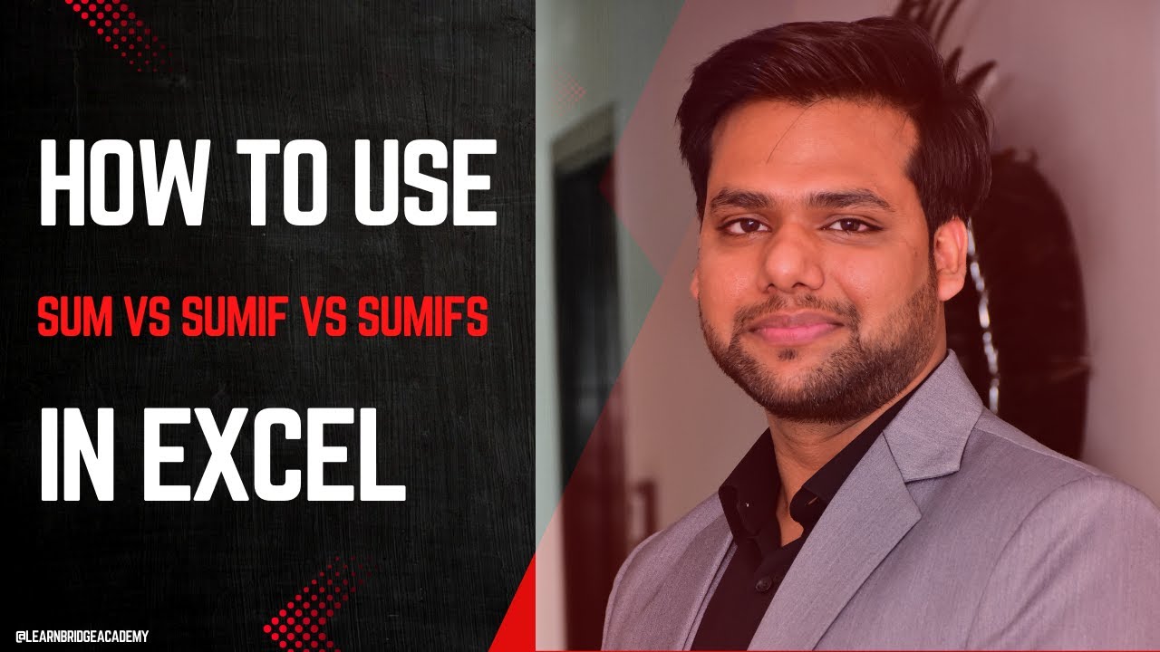 Excel’s Most Powerful Functions Explained Simply. SUM | SUMIF | SUMIFs #excellearning #learnexcel