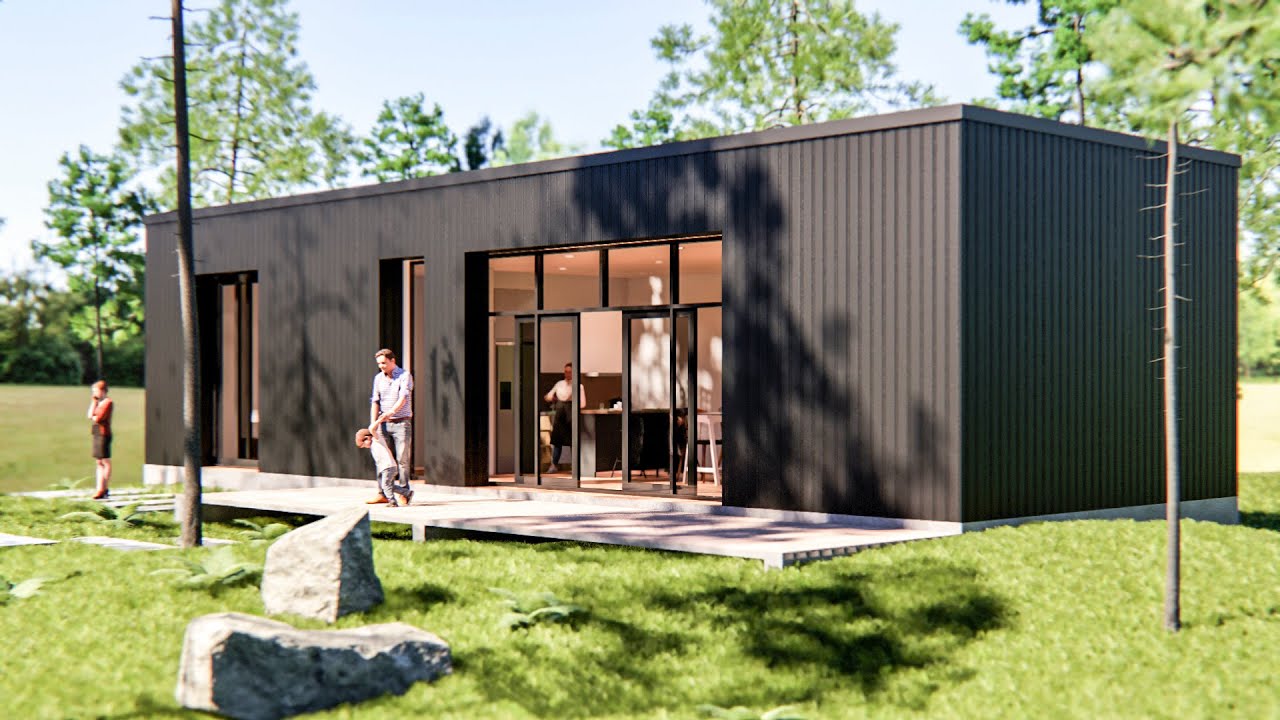 Enscape for SketchUp -  Tutorial Tiny House 3D Model & Rendering | Enscape 2.6 [16/100]