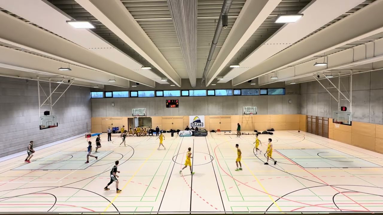 SZ Giants U18 Oberliga vs Lörrach Halbzeit 1