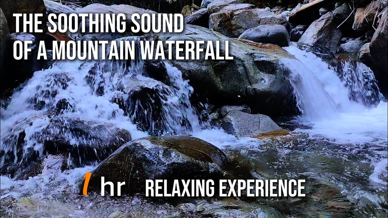 Waterfall Sounds for Deep Sleep 🌊 Relaxing River & Nature Ambience