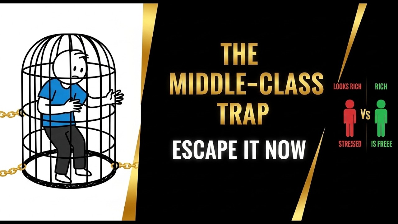 You're Earning $100K But STILL BROKE What's Going On (The Middle-Class Trap Nobody Talks About)