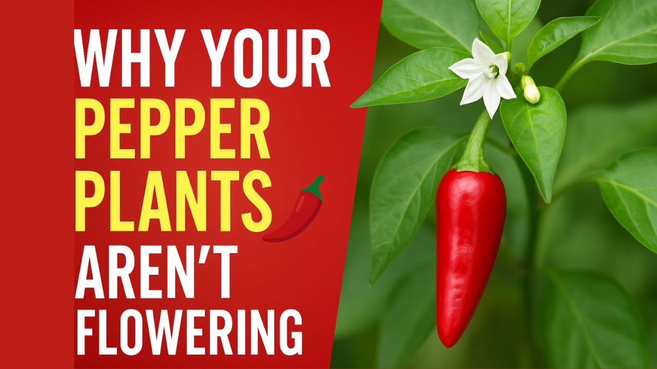 Why Your Pepper Plants Aren&rsquo;t Flowering 🌶️ How to Fix It Before It&rsquo;s Too Late!
