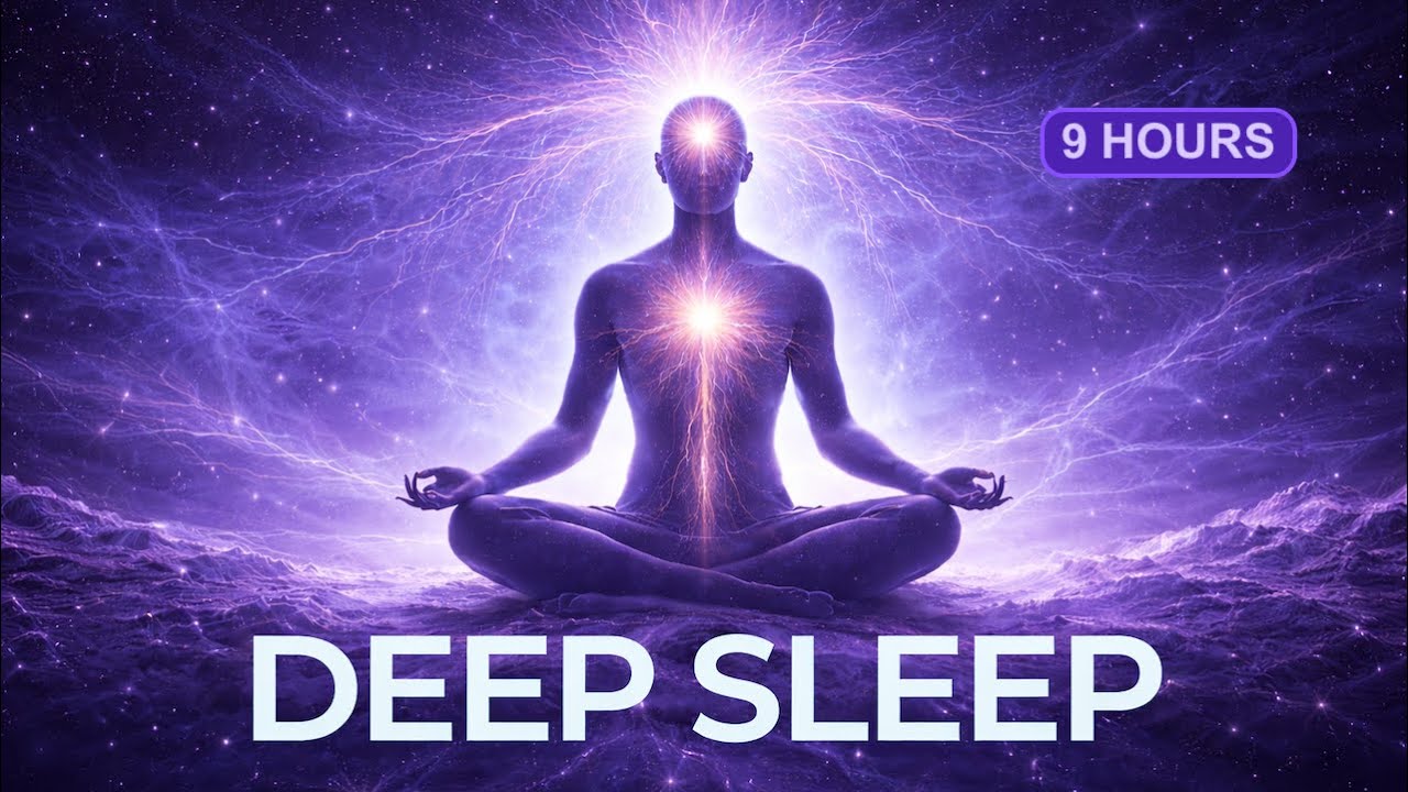Pineal Gland Activation Frequencies | Deep Sleep Healing & Inner Awakening | 432Hz + 528Hz