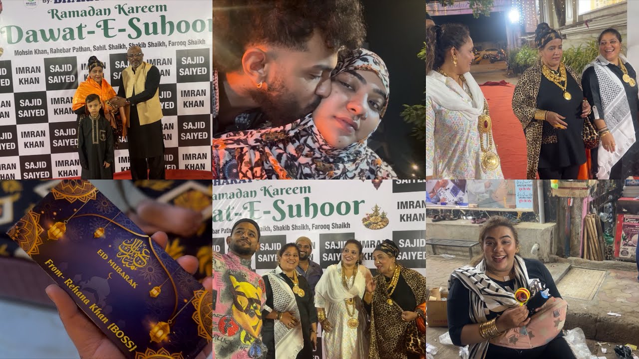 Dawat-e-Suhoor❤️Teeno Saheli ne machayi bandra me dhoom😍Bht dino baad mile Kulsum Aunty🥰#ramadan 