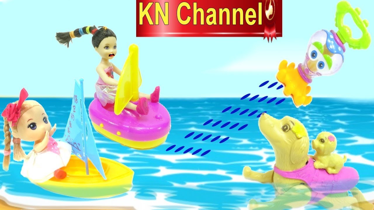 Đồ chơi BẠCH TUỘT KHỔNG LỒ PHUN NƯỚC trong HỒ BƠI BÚP BÊ MINI bath toys for kids Pool Party