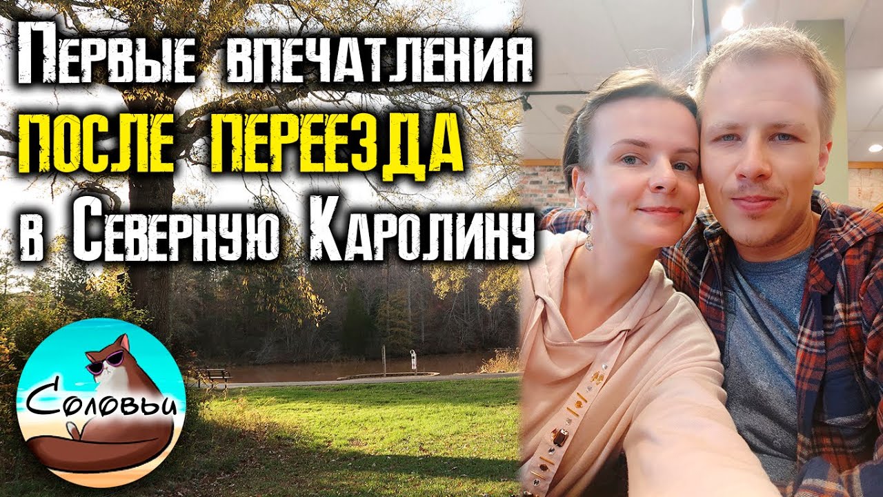 Первые впечатления после переезда из Флориды в Северную Каролину