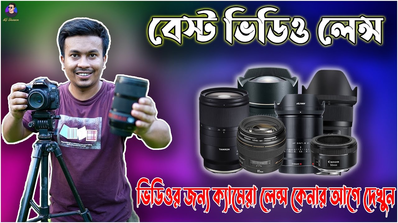 best lens for videography | What LENSES Should you BUY FIRST for cinematography