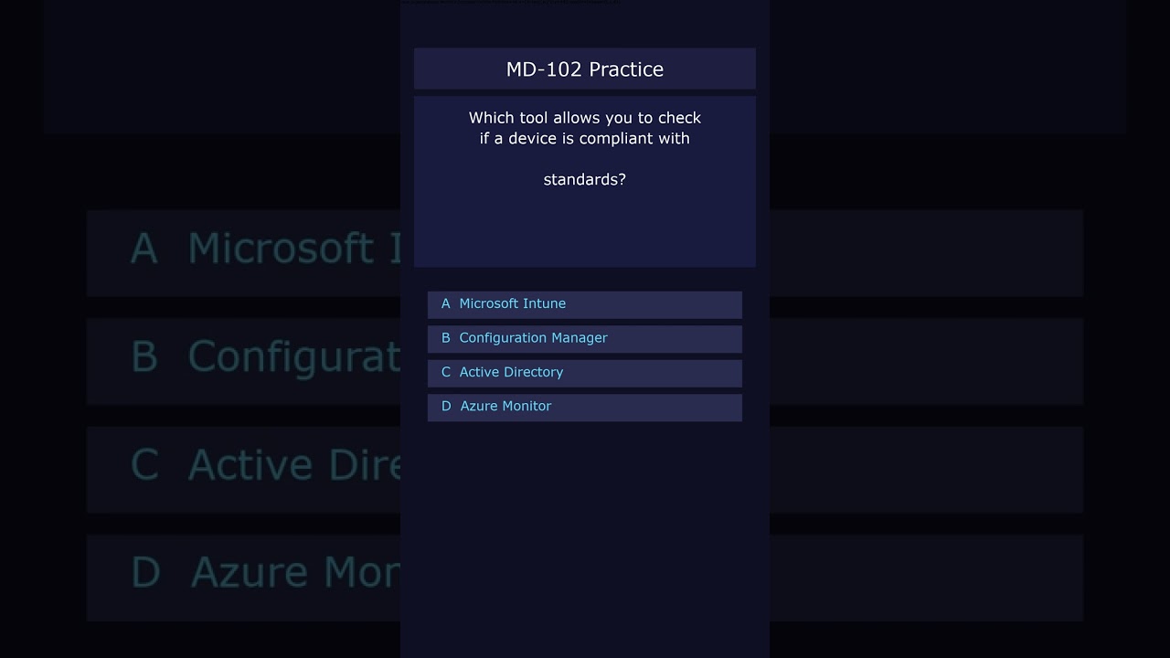 MD-102: Compliance