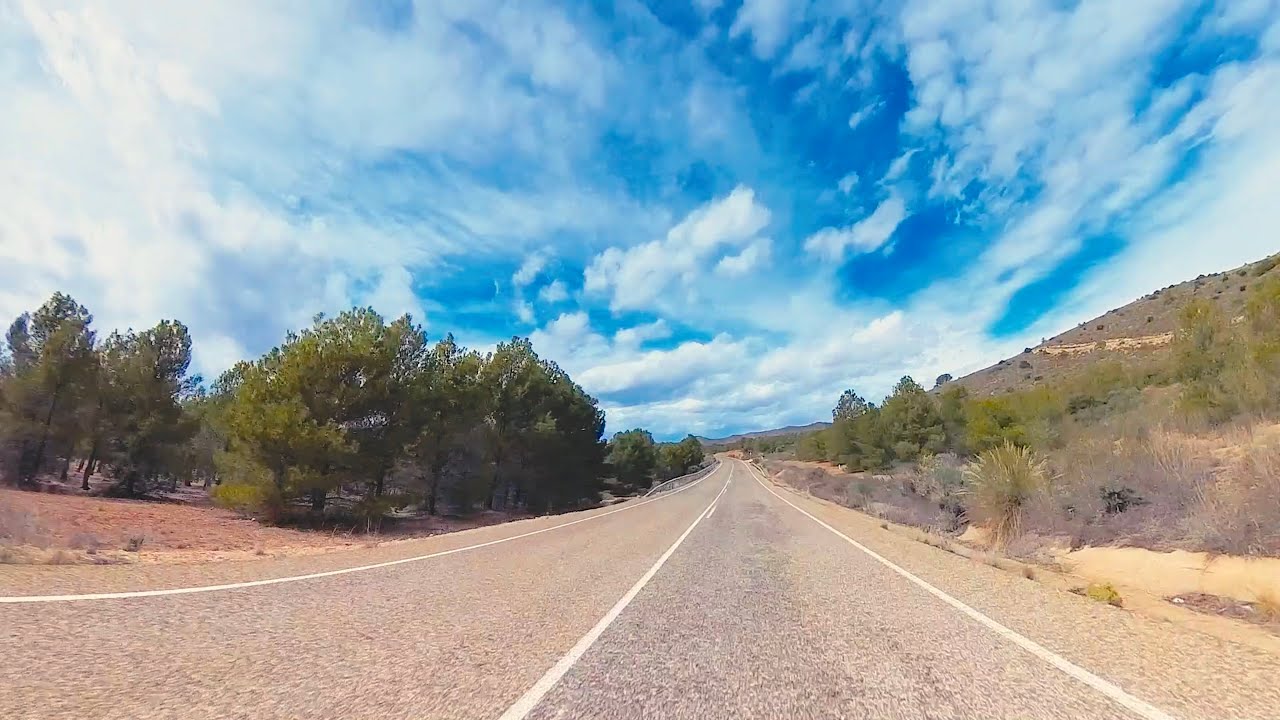 Relaxing Motorcycle Ride Through Nature | Scenic Views