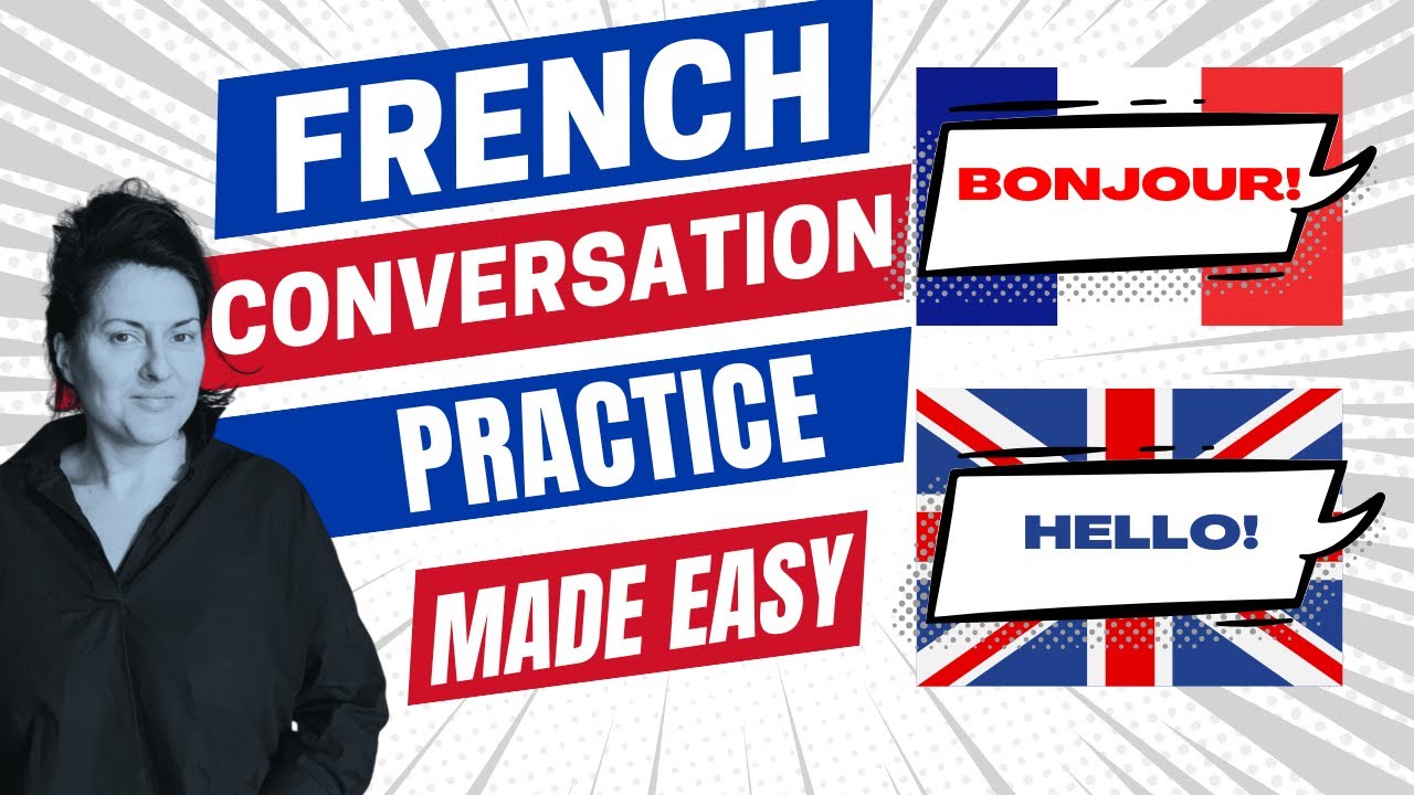 Slow and Easy French Conversation Practice for Beginners| French Essential Lessons made Easy!