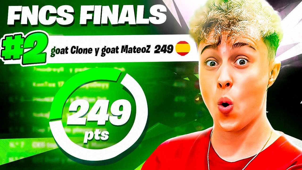 ASÍ QUEDAMOS TOP 2 en las FINALES de la FNCS - MateoZ