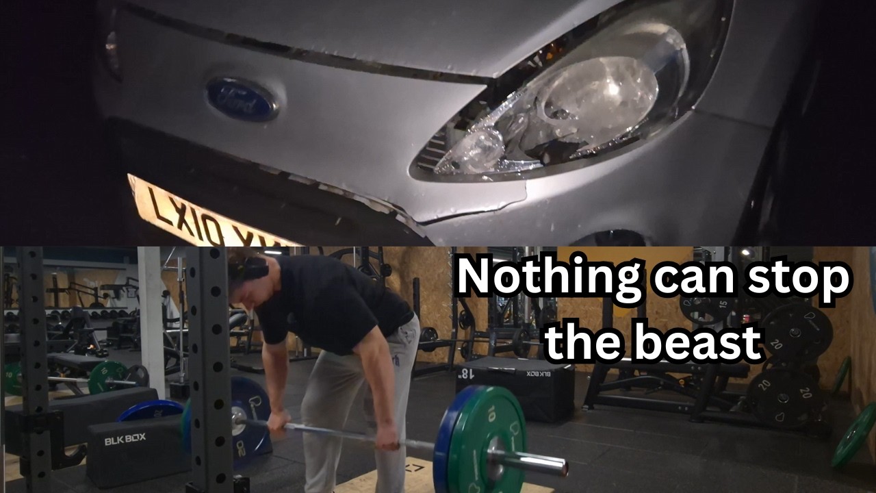 The Great Calorie Depression Day 45 - Car Crash + Gym after