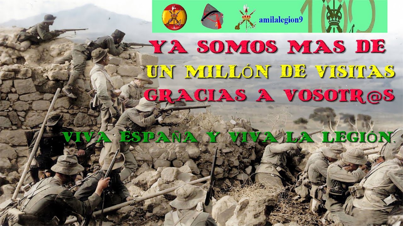 YA SOMOS MAS DE 1 MILLÓN DE VISITAS, GRACIAS A VOSOTR@S.