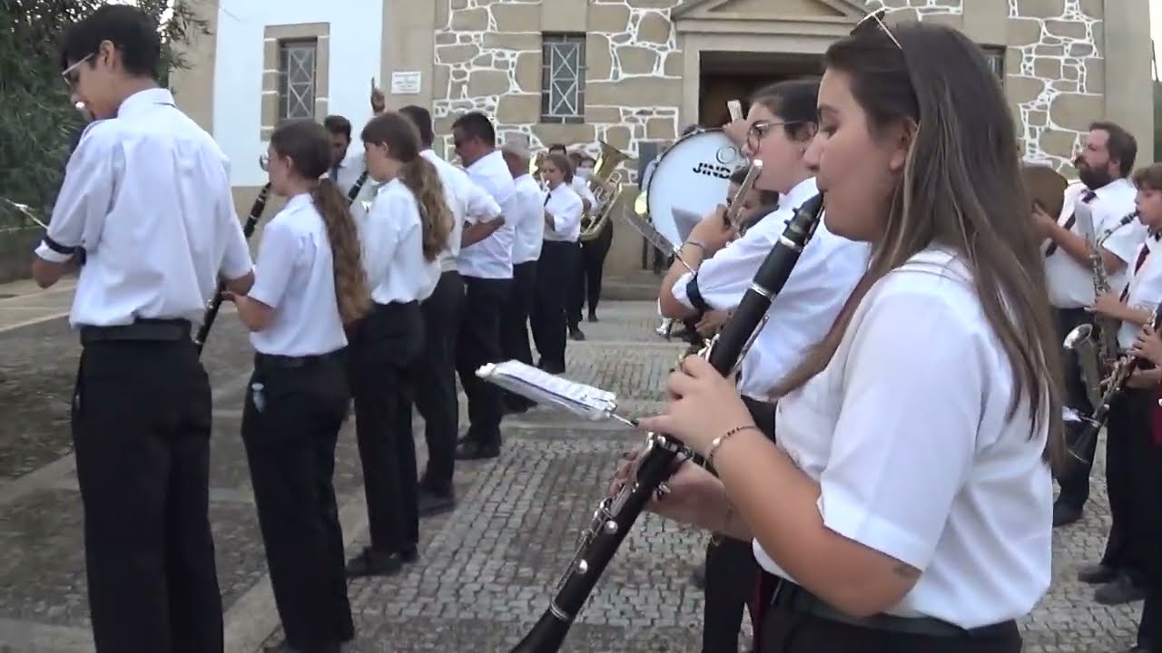 Felgueiras 31 Agosto 2024. - Festa de Sta. Eufêmia. - Concerto  - Adro Igreja Matriz.