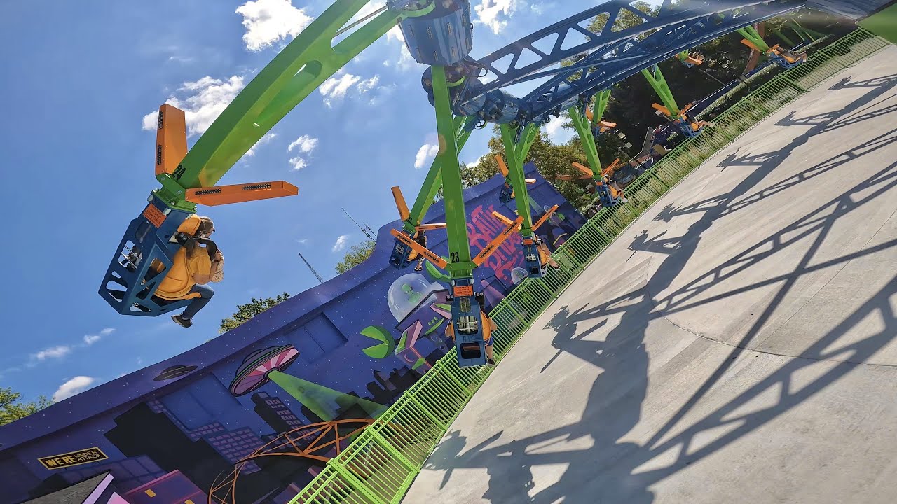 Spinvasion Official POV | Kennywood New Ride 2023