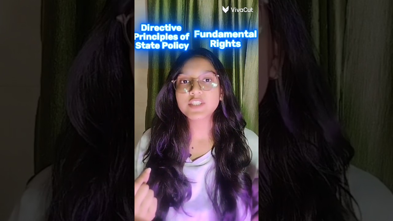 Difference Between Fundamental Rights and Directive Principles of State Policy| #shorts #education
