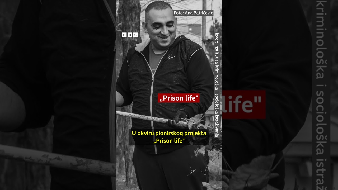 Kakav je profil prosečnog zatvorenika u Srbiji | BBC News na srpskom #zatvor #srbija #balkan #shorts