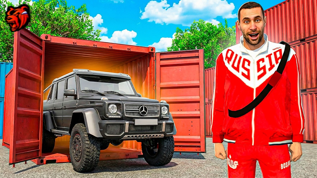 ОТКРЫТИЕ КОНТЕЙНЕРОВ ИЗ ДУБАЯ С МАШИНАМИ НА БЛЕК РАШЕ CRMP BLACK RUSSIA MOBILE