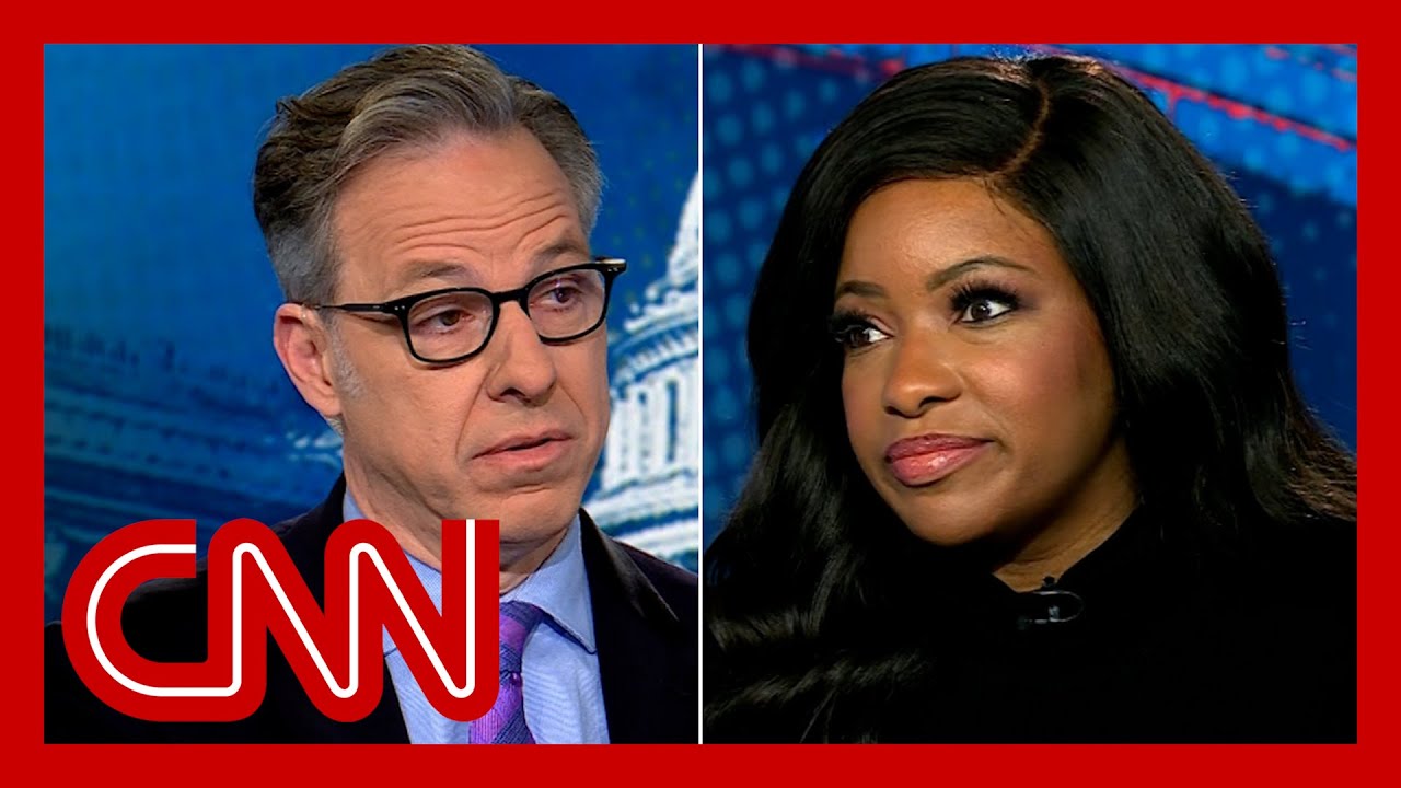 Tapper presses Crockett over her counterattack about Marjorie Taylor Greene's appearance