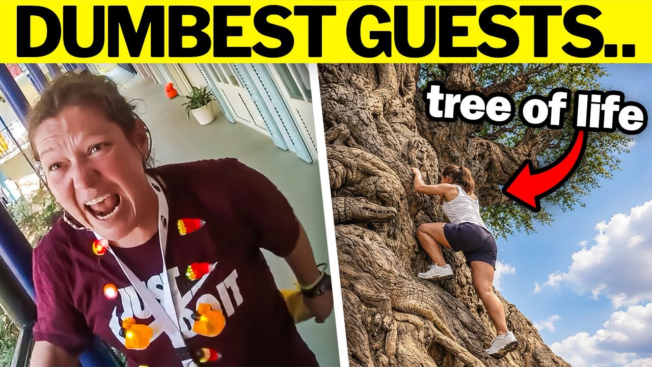 10 DUMBEST Things Guests Have Done at Disney World!