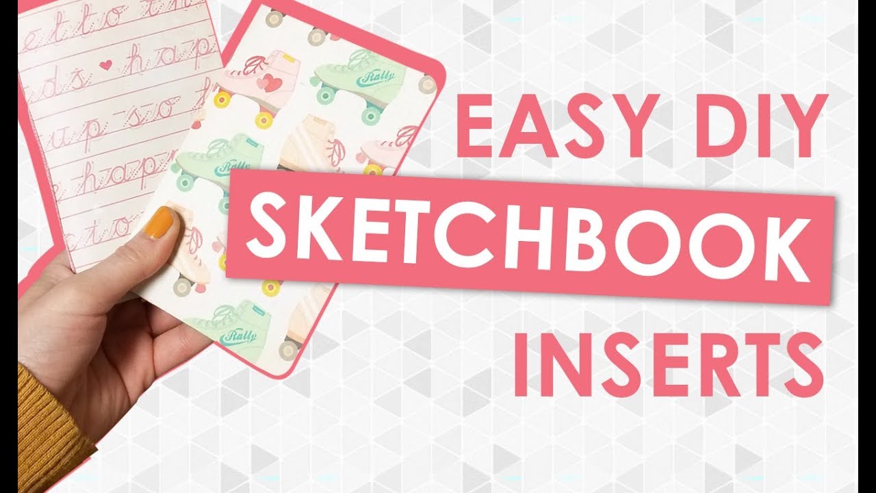 DIY Sketchbook Inserts For My Travelers Journal!! Watercolor AND Kraft Paper | How To For Beginners