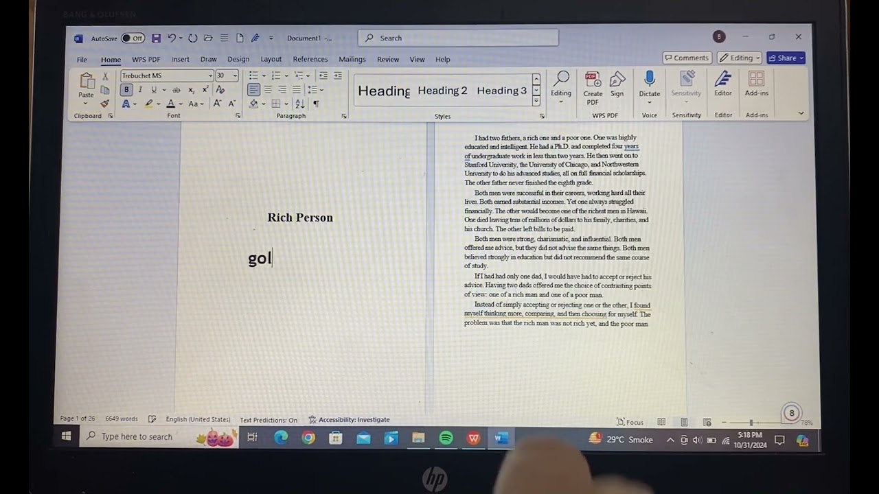 How to Format a Book in Microsoft word for Amazon KDP  