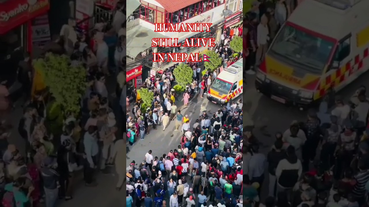 Humanity Still Alive In Nepal 