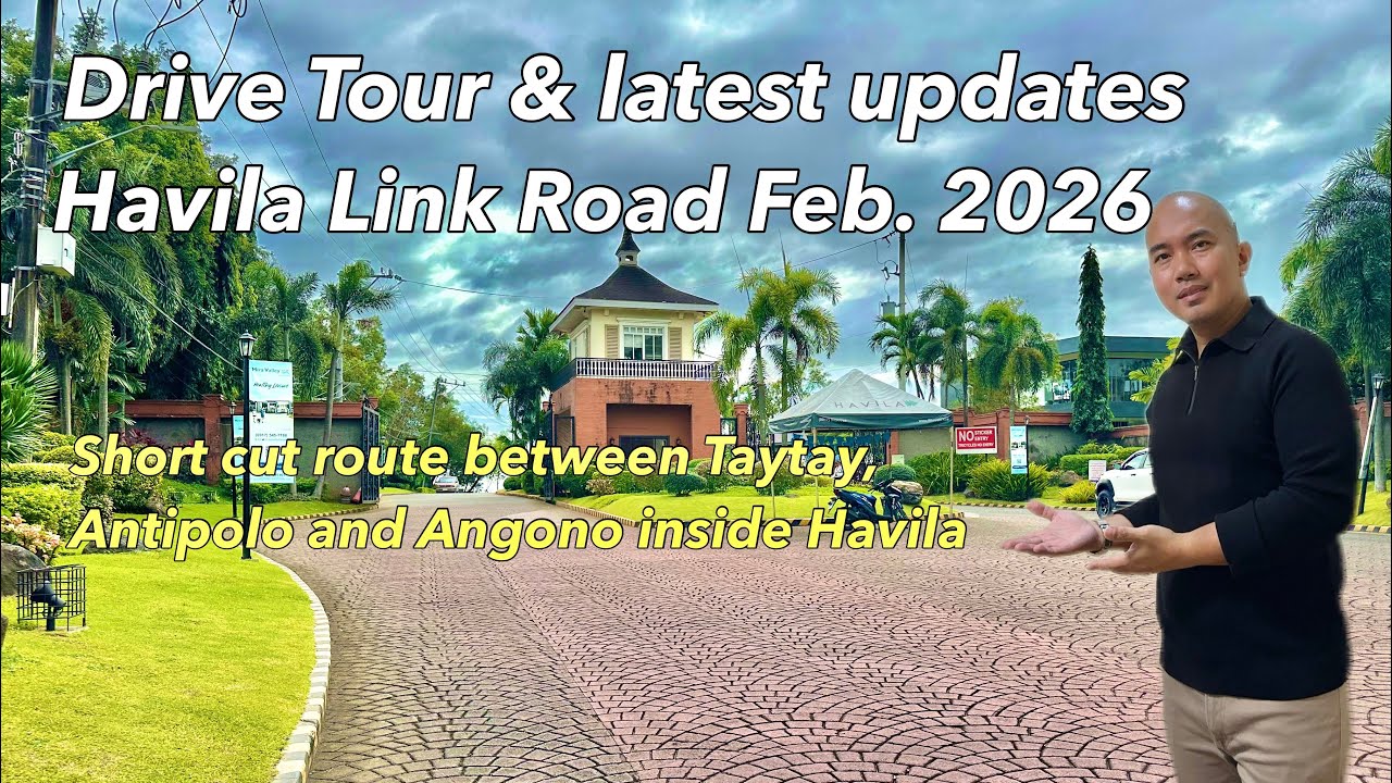 Hidden route in Havila Township connects Taytay, Antipolo City and Angono Rizal 