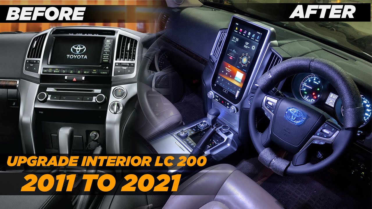 TOYOTA LAND CRUISER VX 200 TAHUN 2011 INTERIOR LEBIH MEWAH DENGAN DI FACELIFT KE TAHUN 2021