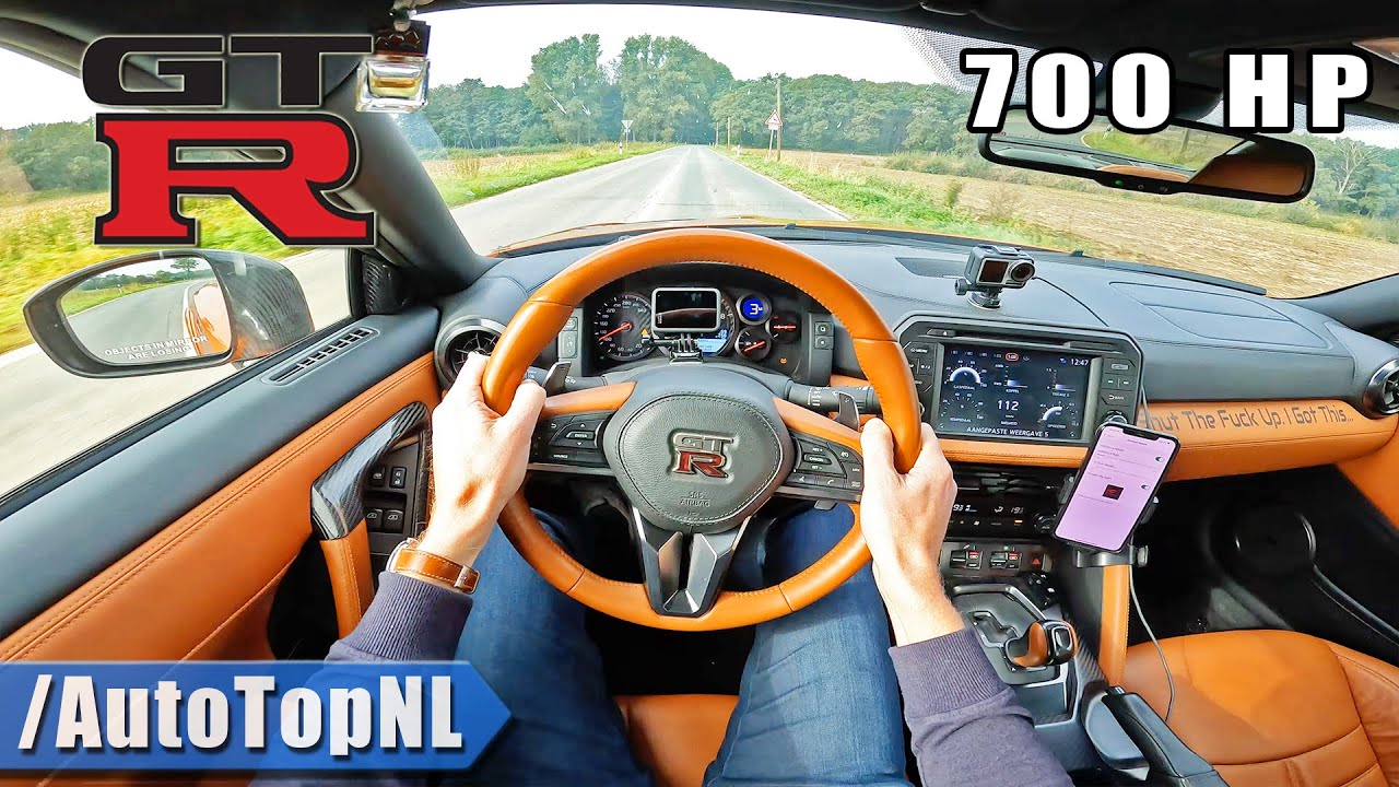 700HP NISSAN GTR R35 *STRAIGHT PIPE ARMYTRIX* POV by AutoTopNL