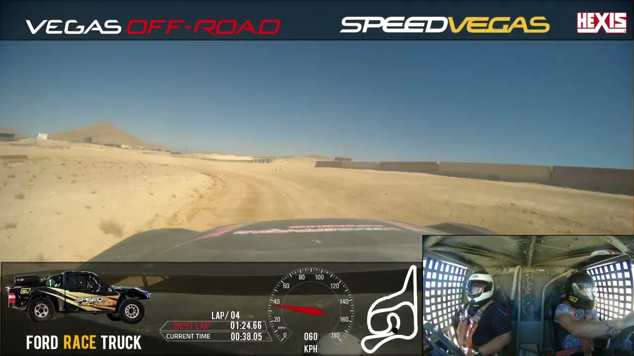 Baja Race Truck experience at Speed Vegas, Las Vegas, Nevada